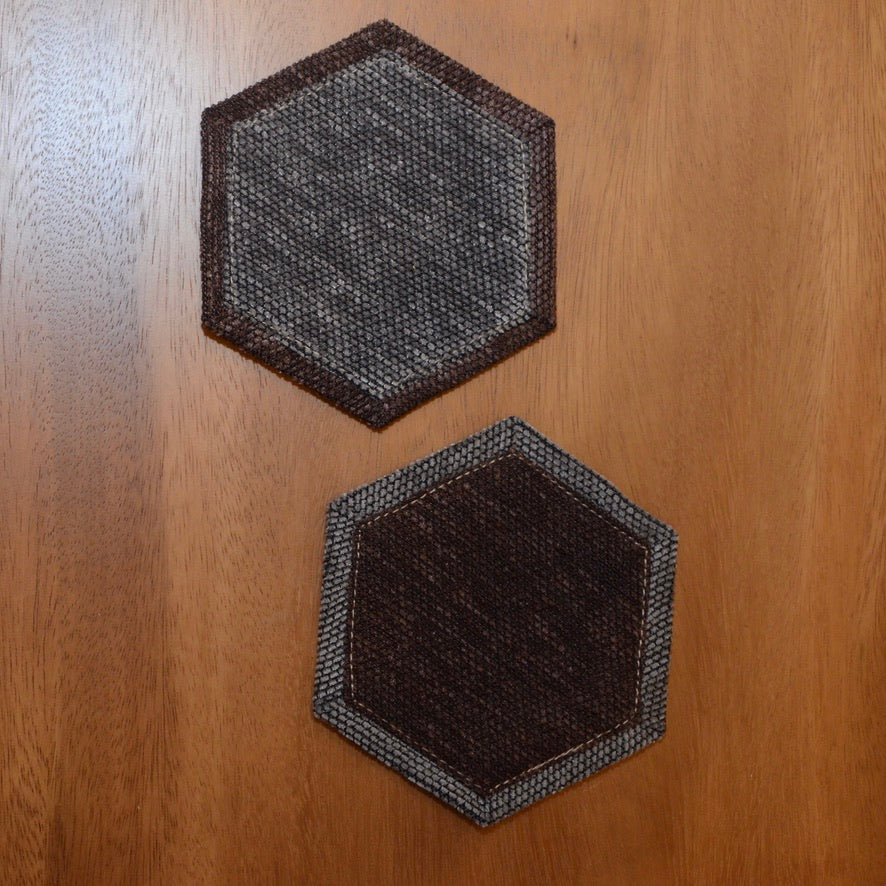 MONPE二色コースター（2枚セット）