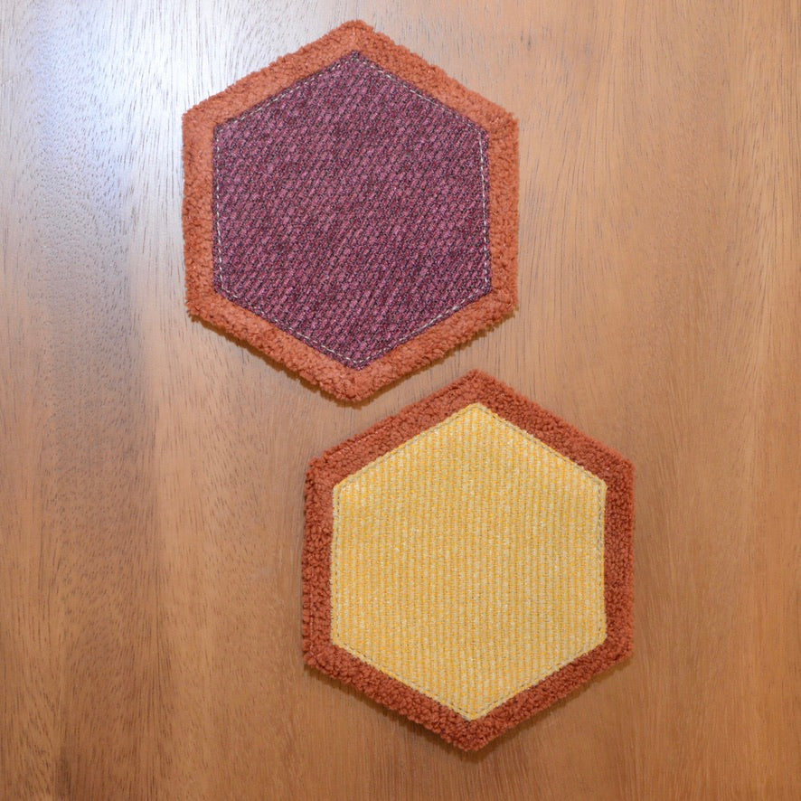 MONPE二色コースター（2枚セット）