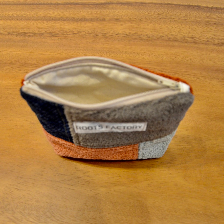 椅子からの贈り物パッチワークポーチ S