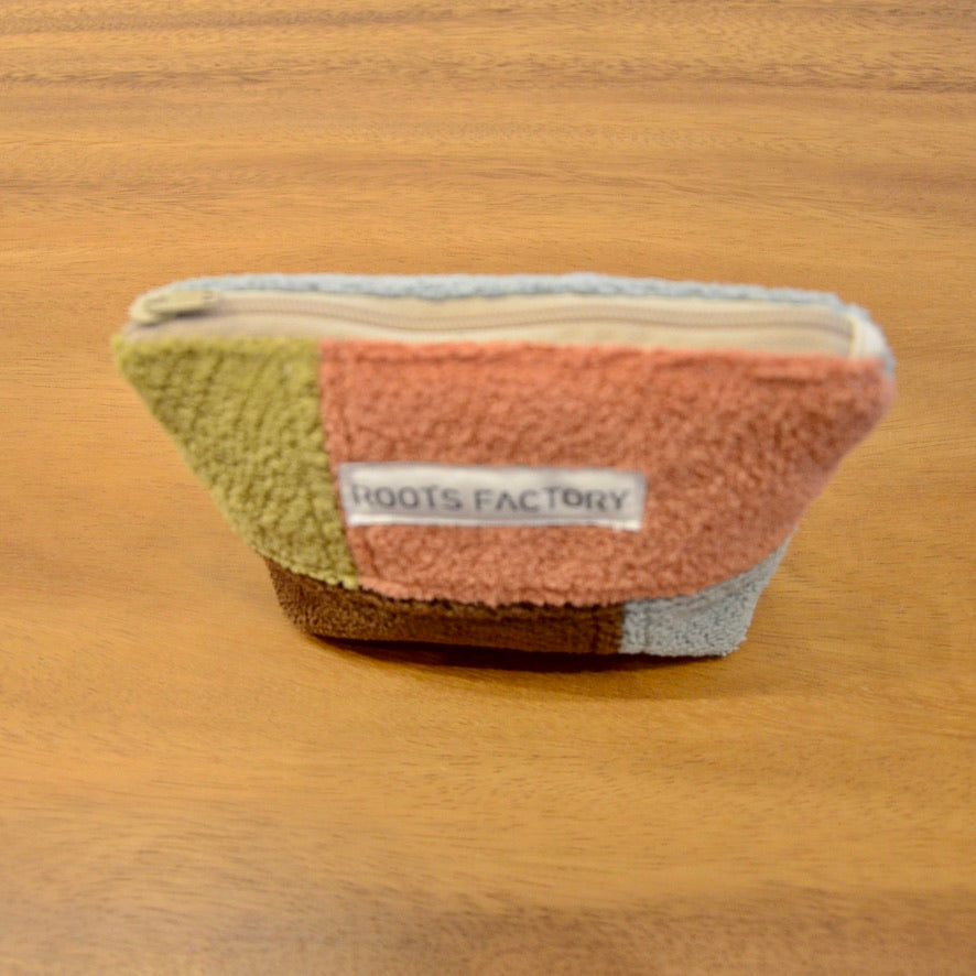 椅子からの贈り物パッチワークポーチ S