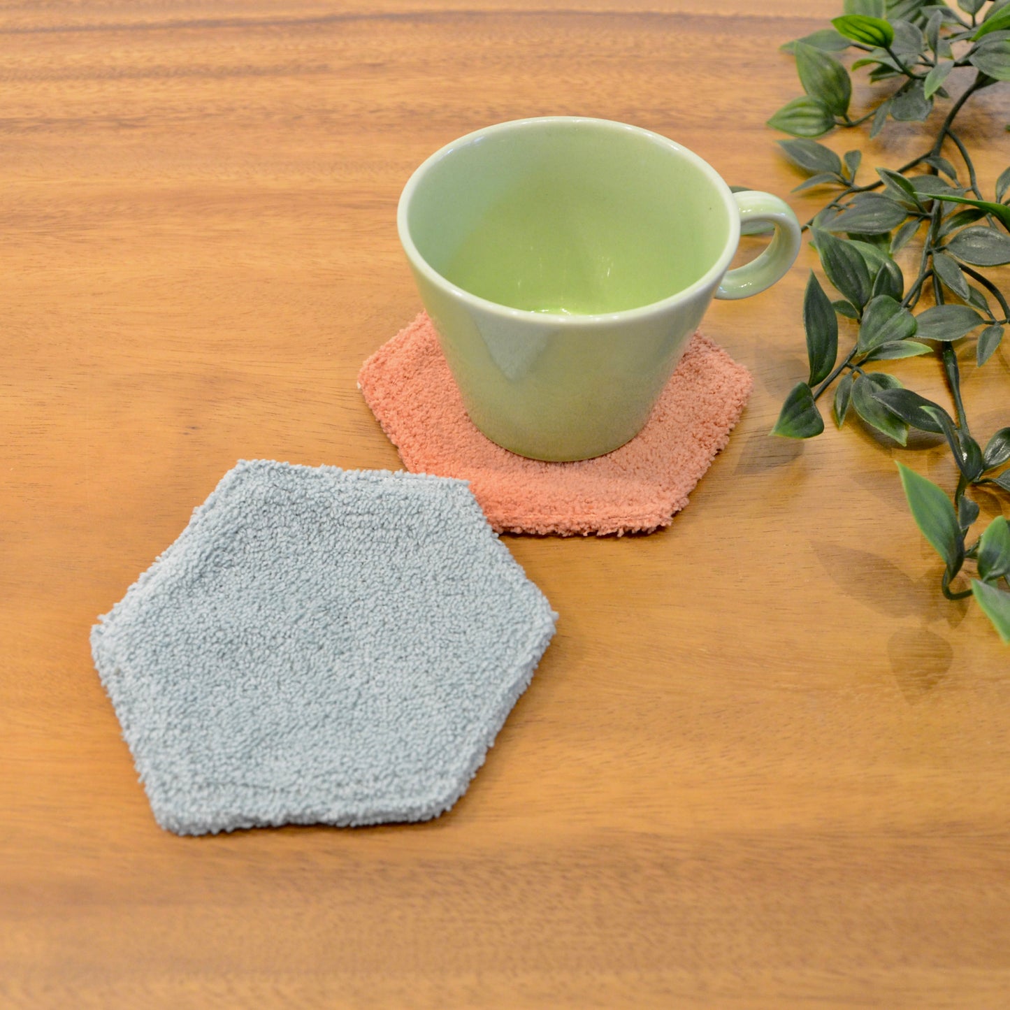 MONPE単色コースター（色違い2枚セット）