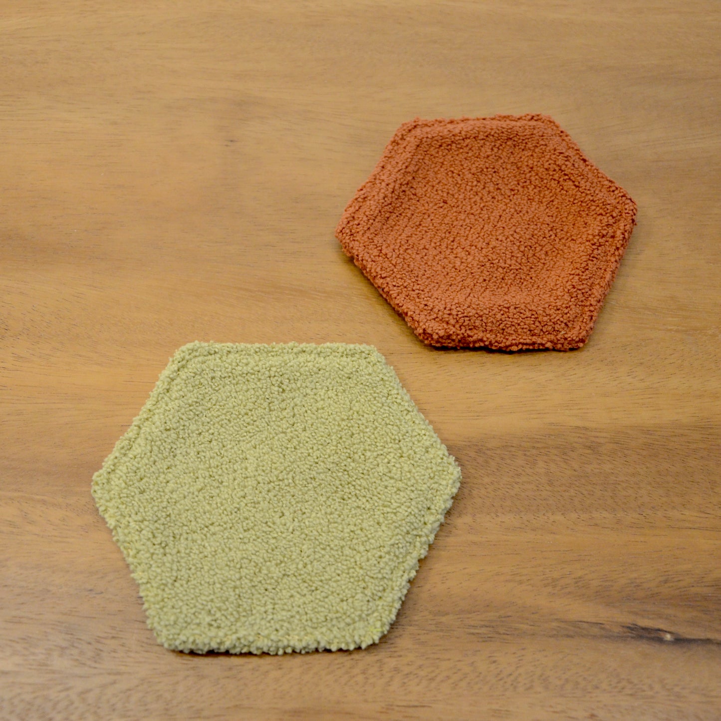 MONPE単色コースター（色違い2枚セット）