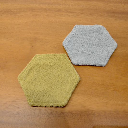 MONPE単色コースター（色違い2枚セット）