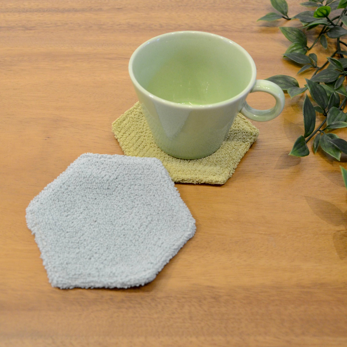 MONPE単色コースター（色違い2枚セット）