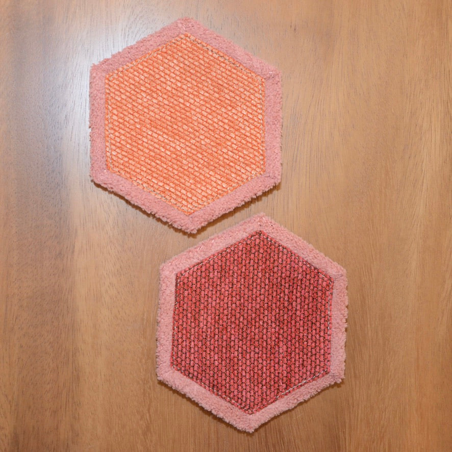 MONPE二色コースター（2枚セット）