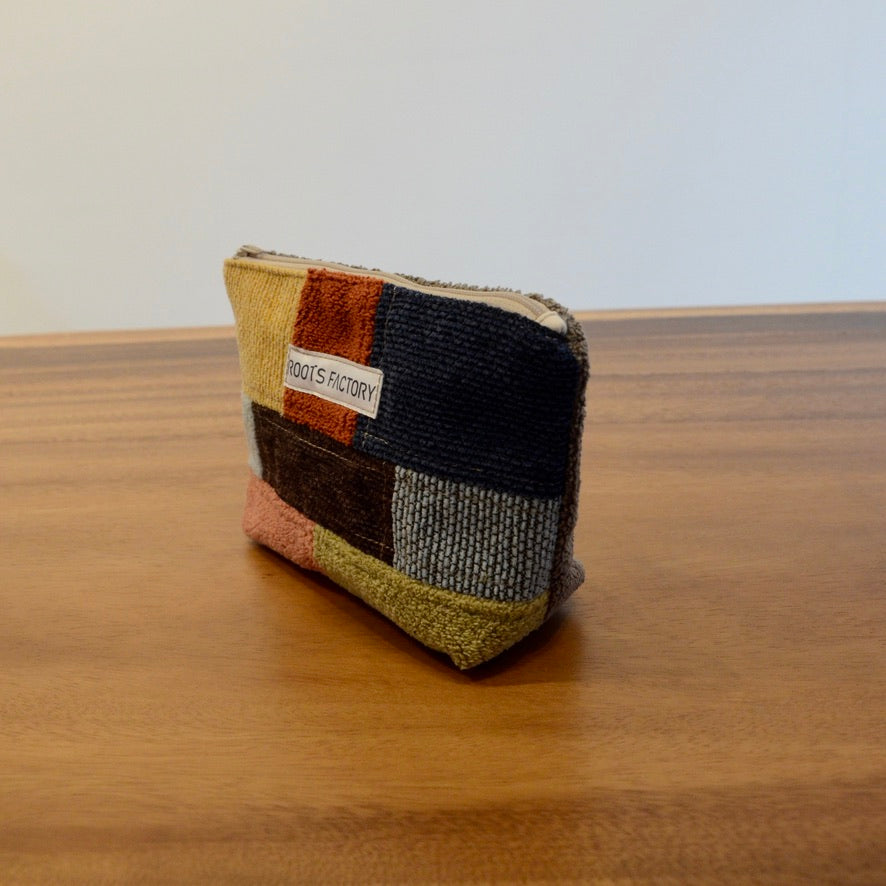 椅子からの贈り物パッチワークポーチ M