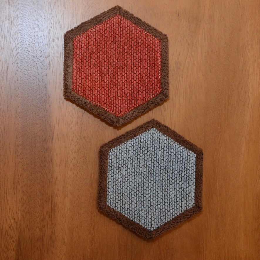 MONPE二色コースター（2枚セット）