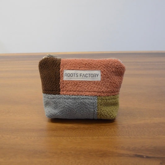 椅子からの贈り物パッチワークポーチ S